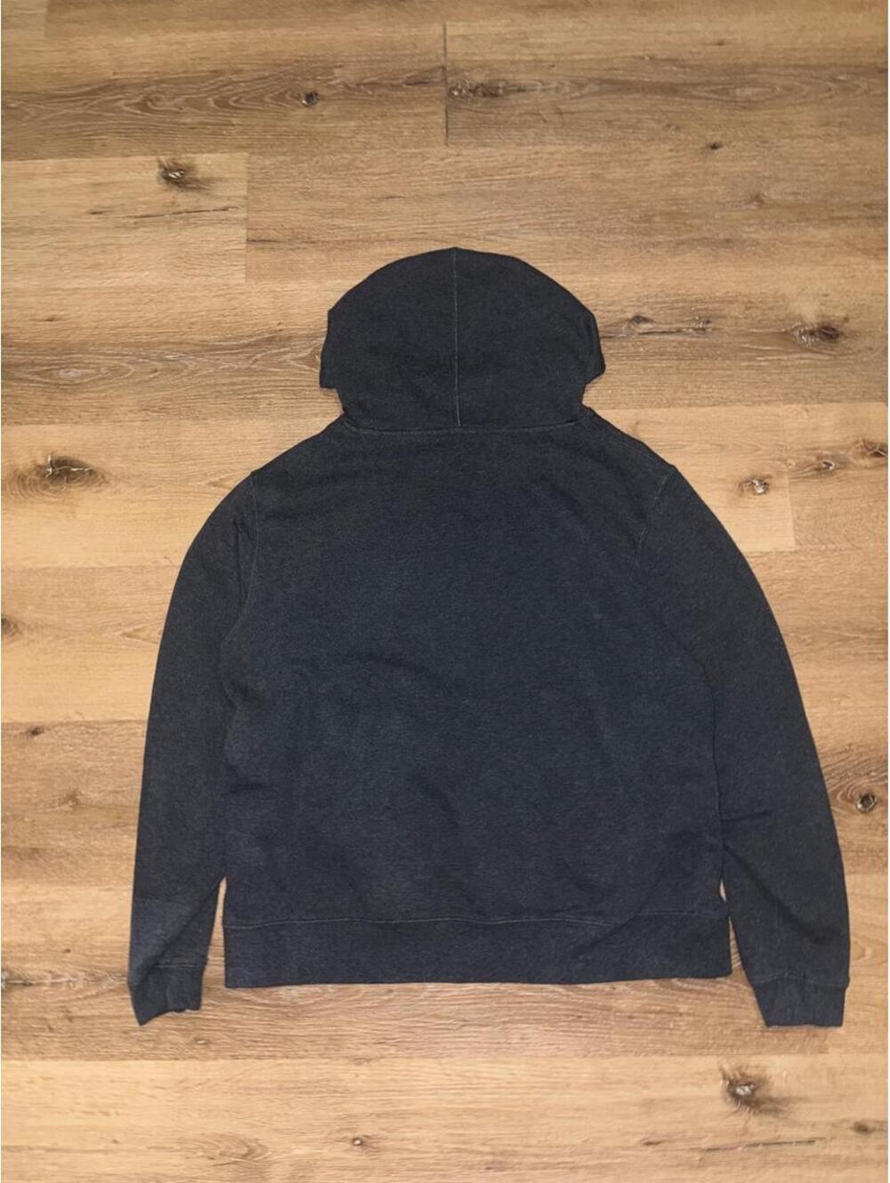 Champion Authentic Athleticwear Logo Fleece Hoodie Charcoal Gray Men’s XL - Picture 6 of 6